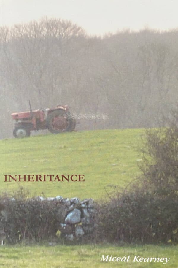Inheritance Poetry Book by Miceál Kearney published by Doire Press