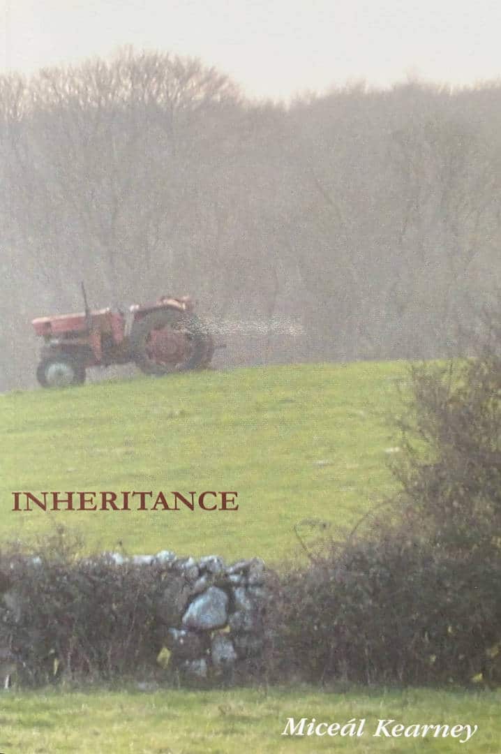 Inheritance Poetry Book by Miceál Kearney published by Doire Press